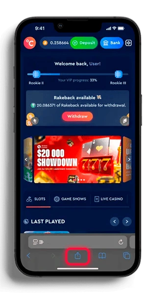 installer l’App Mobile Celsius Casino