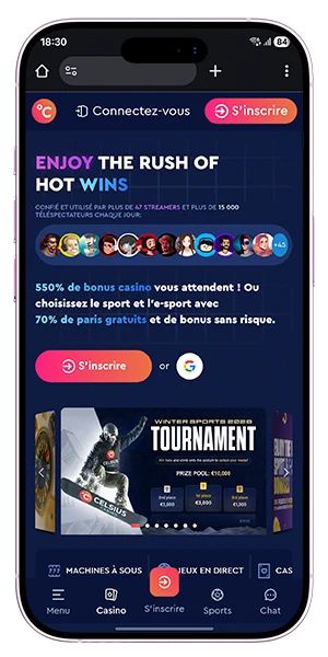 Celsius Casino officiel Site